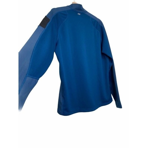 Sugoi Women Activewear Pullover Cycling Jacket Blue 1/4 Zip Mock Neck Stretch L - Picture 8 of 12